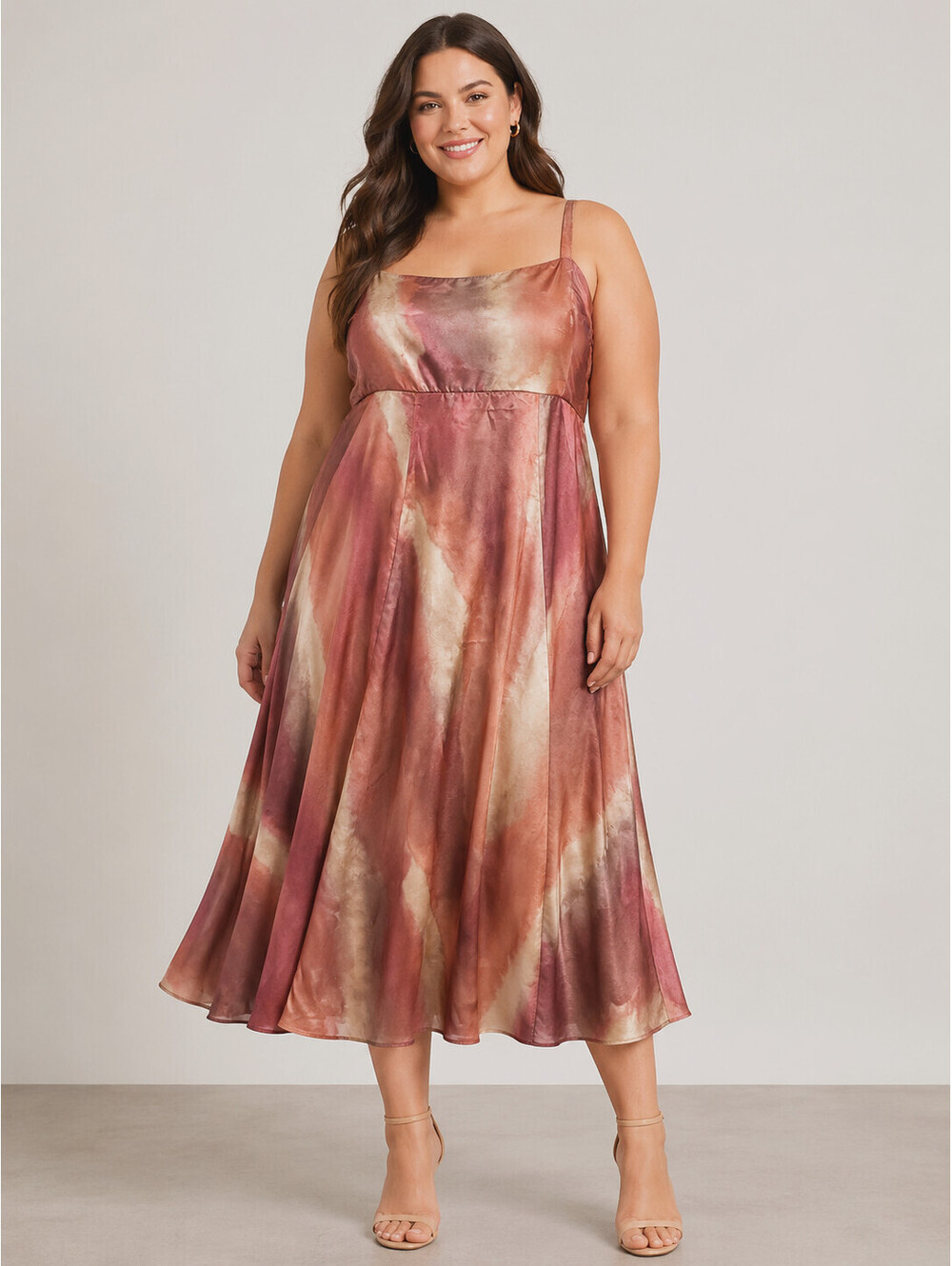 Alex & Parker Sz XL open-back satin maxi dress parties, summer, maternity wear